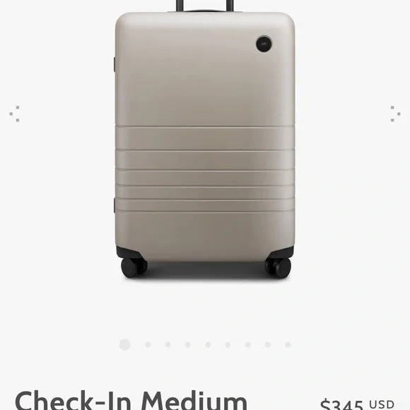 Set of monos taupe Hard Shell Suitcases